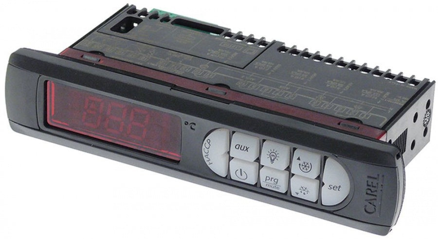controler digital CAREL PB00H0HB10 dimensiuni de montaj 138,5x29mm