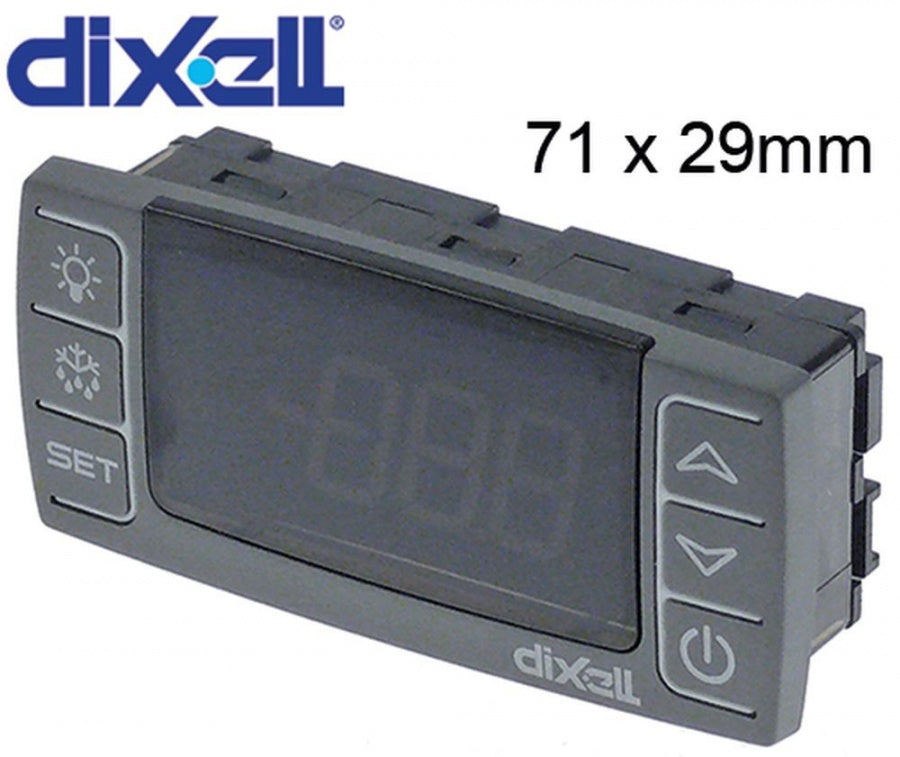 grup de taste cu comandă electronică DIXELL CX620-000N0 dimensiuni de montaj 71x29mm