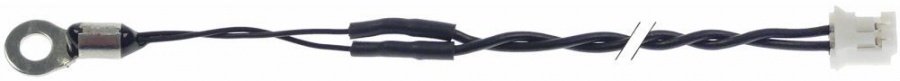 sonda/senzor de temperatura PTC 1kOhm cablu PVC senzor -50 până la +150°C racord ștecăr