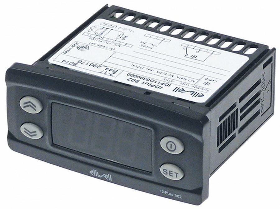 controler digital ELIWELL tip IDPlus 902 model IDP11D0300000 dimensiuni de montaj 71x29mm