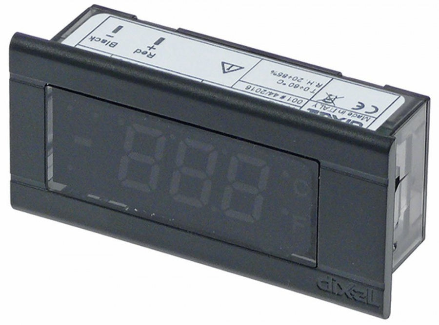display J11ZBZZ900 DIXELL dimensiuni 31x64mm dimensiuni de montaj 26x58mm