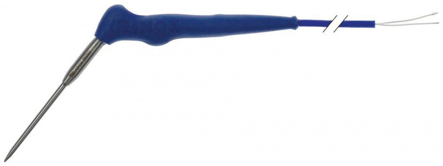 Sonda de temperatura produs Pt100 cablu silicon cu 2 fire, lungime cablu 4.5 m, IRINOX - 378649