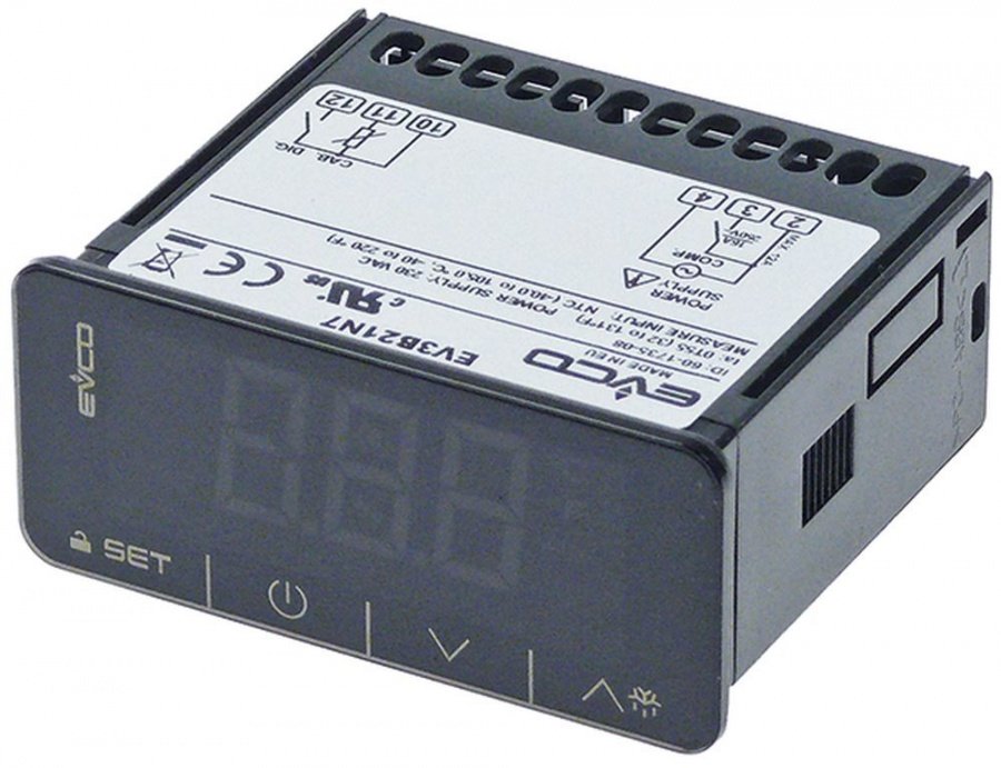 controler digital EVERY CONTROL tip dimensiuni de montaj 71x29mm 230V tensiune AC