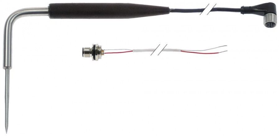 sonda/senzor de temperatura PTC 1kOhm cablu silicon senzor -50 până la +150°C