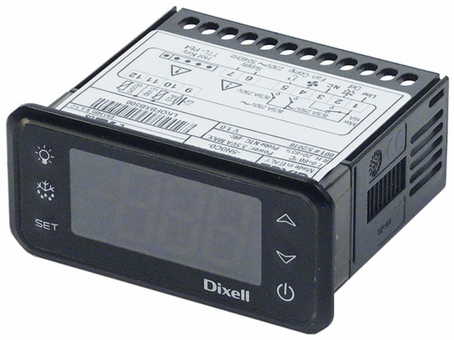 controler digital DIXELL dimensiuni de montaj 71x29mm