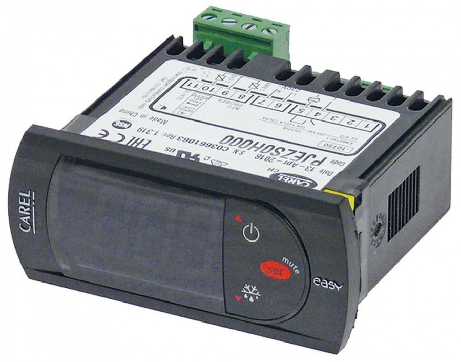 controler digital CAREL PJEZS0H000 dimensiuni de montaj 71x29mm