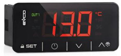 Termostat digital Every Control tip EV3411M7, alim. 230V, sonde NTC / PTC / Pt100 / Pt1000 / TC (J,K) / mV / mA - 378791