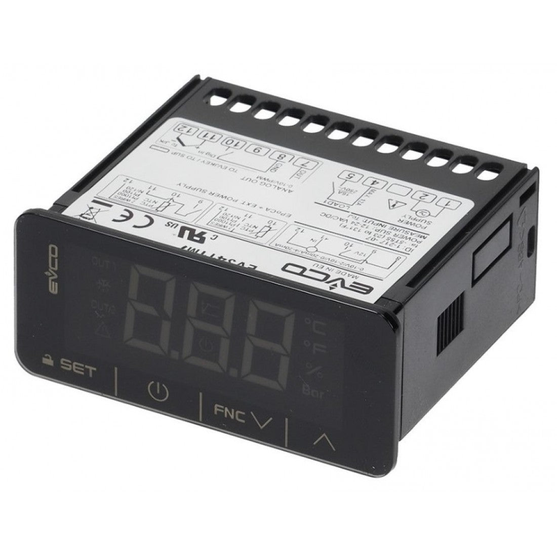 Termostat digital Every Control tip EV3411M7, alim. 230V, sonde NTC / PTC / Pt100 / Pt1000 / TC (J,K) / mV / mA - 378791