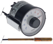Termostat, temperatura maxima 40°C, gama temperatura -40 la +40°C, 1CO, senzor ø 8 mm - Cod 379031
