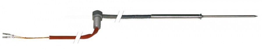 core temperature probe Pt100 cable SS corrugated hose