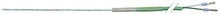 Sonda de temperatura K, tip termocuplu, bulb ø 1,5x100 mm, cablu siliconic cu 2 fire 1,85 m  - 379078