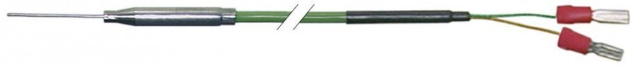 Senzor de temperatura tip K (NiCr-Ni), bulb ø 1 x 30 mm, temperatura -50 + 1150°C - 379087