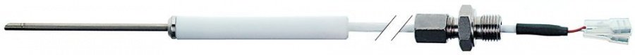 core temperature probe Pt100 cable PTFE probe temperature -40 up to +250°C