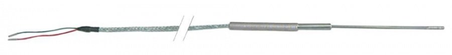 temperature sensor thermocouple K (NiCr-Ni) cable Vetrotex cable length 2 m - 379145