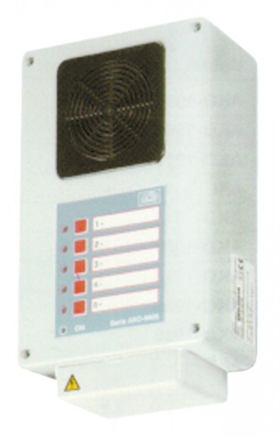alarm device 230V temperature range 5-40°C AC 90dB storage battery capacity 1h