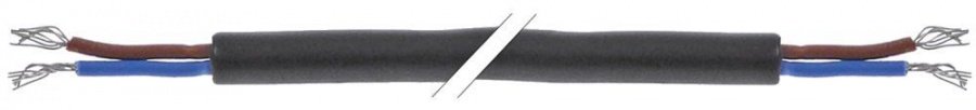 extension cord PTC PVC 2x0,35 mm², length by meter