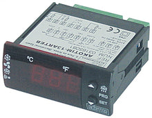electronic controller AKO type AKOTIM-13ARTEB 71x29mm 230 V voltage AC NTC relay outputs 4