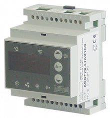 electronic controller AKO type AKOTIM-21ARTEB 90x70x58mm 230 V voltage AC NTC relay outputs 2