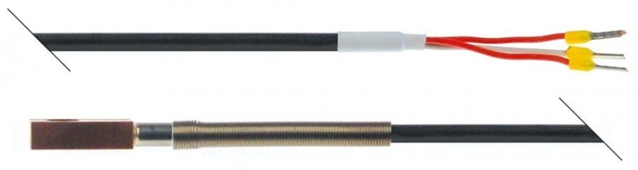 temperature probe Pt100 cable silicone probe temperature -100 up to 450