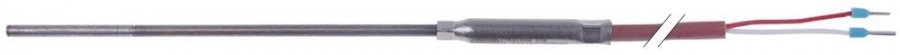 Senzor temperatura PT100, ø 3x100 mm, temperaturi de la -50 la +600°C, cablu siliconic 2,5 m - 379438