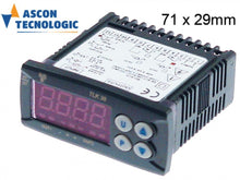 Controler Tecnologic tip TLK38FCR----, alimentare 12 V AC/DC, sonde compatibile Pt100/TC (J,K) montare 71x29 mm - 379486
