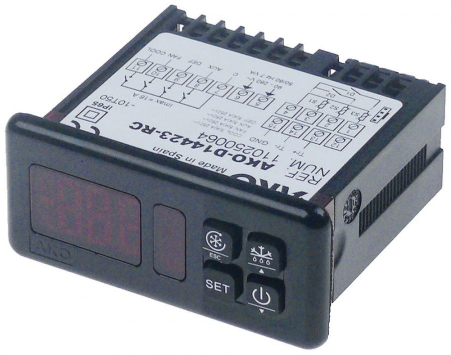 Controler AKO D14423-RC, 90-260 V, cu 4 relee, sonde NTC (PTC) - 379508