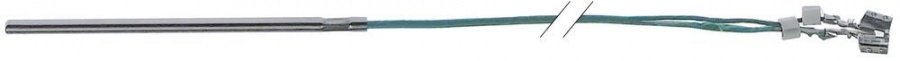 Sonda de temperatura tip termocuplu K (NiCr-Ni), ø3x70mm , -50 +1150°C, cablu 1m