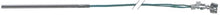 Sonda de temperatura tip termocuplu K (NiCr-Ni), ø3x70mm , -50 +1150°C, cablu 1m