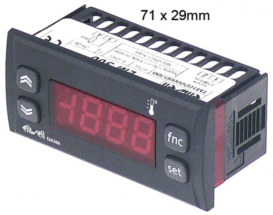 Termometru ELIWELL tip EM300, -55+140°C, L 71x29 mm, 12 V, AC/DC - 379545