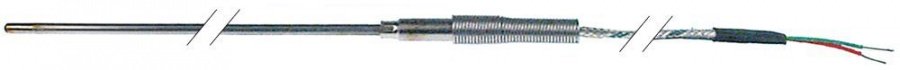 Sonda de temperatura tip termocupla tip K (NiCr-Ni), -50 +1150°C, cablu cu 2 fire din vetrorex 1,5 m - 379598