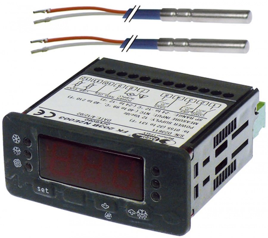 electronic controller EVERY CONTROL 71x29mm 12V AC NTC measuring range -40 up to +99°C