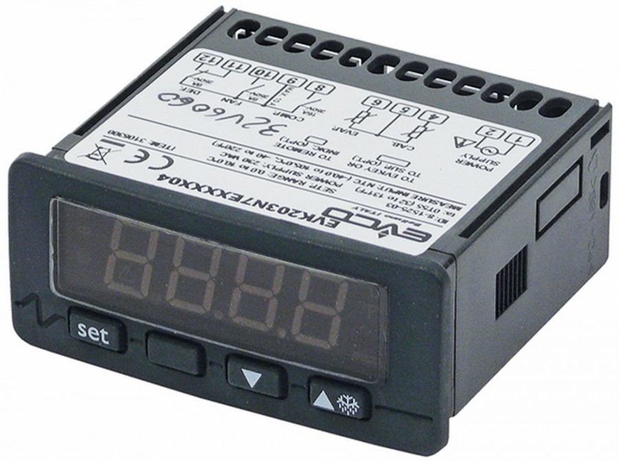 electronic controller ANGELO PO 71x29mm 12V AC NTC measuring range -40 up to +99°C