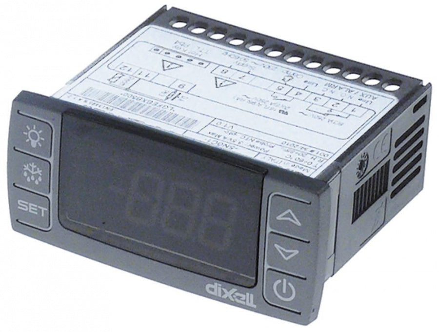 Termostat digital DIXELL XR30CX-5N0C1, 71x29 mm 230 V,  NTC 10 kOhm/PTC - 379665