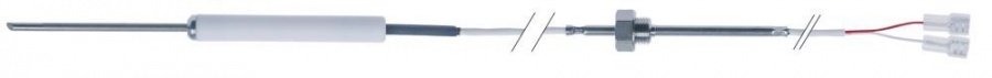 core temperature probe Pt100 cable PTFE probe temperature -40 up to +250°C