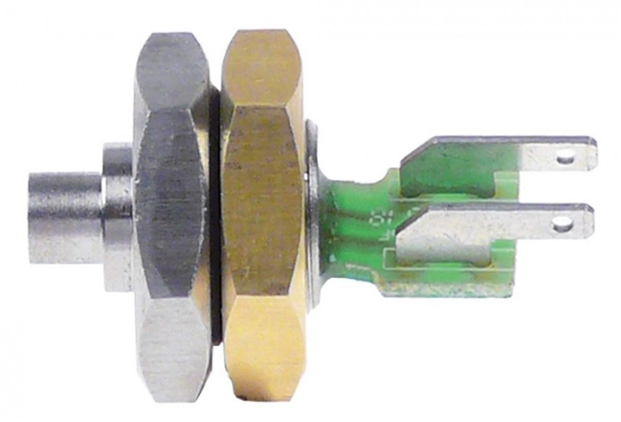 Senzor de temperatura PTC, -50+150°C, terminali 2.8 mm,  filet 1/4" - 379697