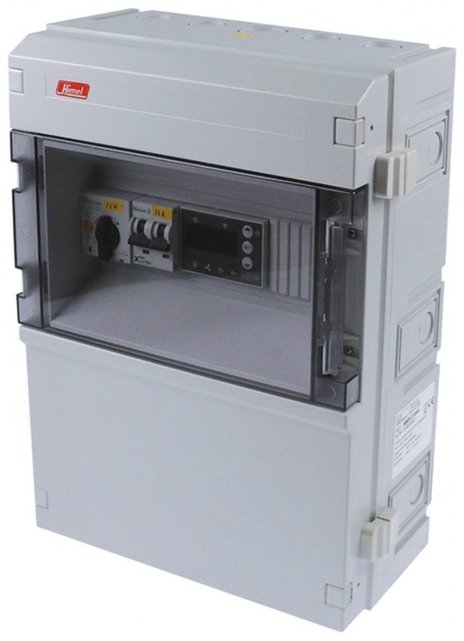 switch box AKO type AKO-17206 three-phase 400V voltage AC NTC -50 up to +99°C display 3½ digits