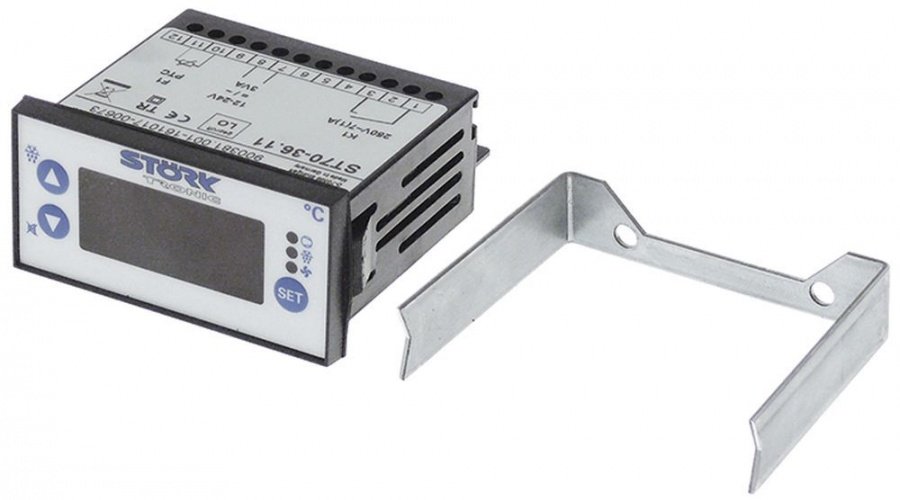 electronic controller STÖRK-TRONIK type ST70-36.11 68x28mm 12/24V voltage AC/DC PTC relay outputs 1