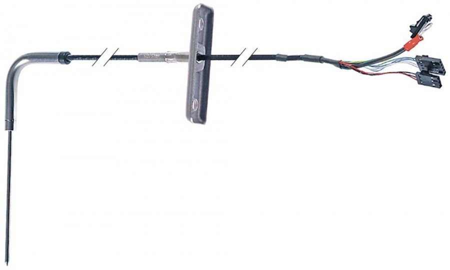Sonda temperatura produs, tip K (NiCr-Ni), -40 +250°C, cablu teflon 2,2 m - 379718