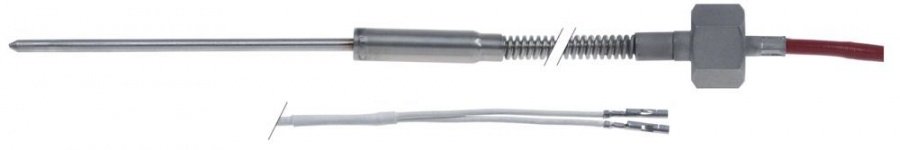core temperature probe Pt100 cable SS corrugated hose