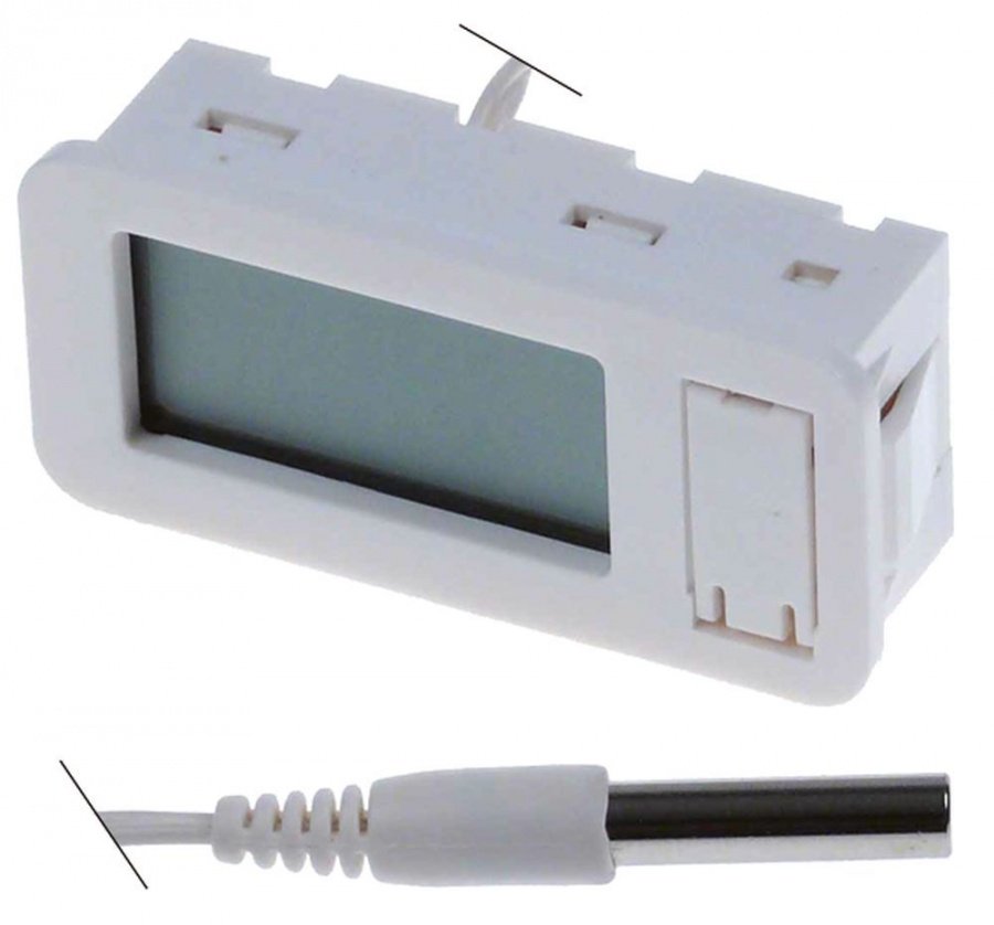 Termometru  58x25,5mm scala la +100°C - Cod 379752