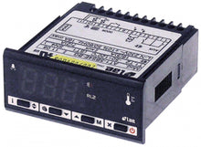 Termostat digital LAE tip AT1-5BS4E-BG,  -50+120°C, alimentare 230 V, cu 2 relee pe iesire - LS 379763