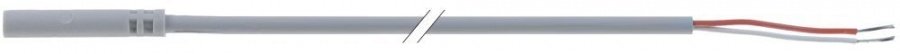 Sonda de temperatura PTC 1 kOhm, temp. -50 +150°C, senzor ø 6x35 mm, cablu 2 m - 379783