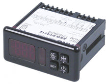 electronic controller AKO type AKO-D14212 71x29mm 12V voltage AC/DC NTC relay outputs 2 CO-12A(9)
