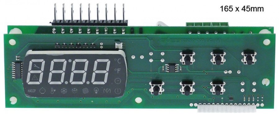 electronic controller EVERY CONTROL type EVC20S35N7ALX30 165x45mm 230V voltage AC NTC