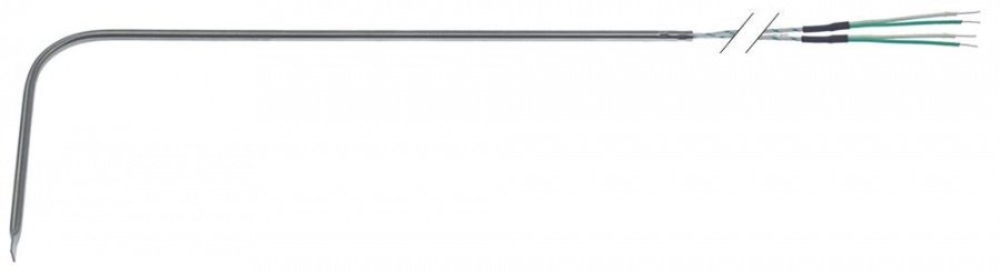temperature probe thermocouple K (NiCr-Ni) cable PTFE probe temperature -40 up to +250°C