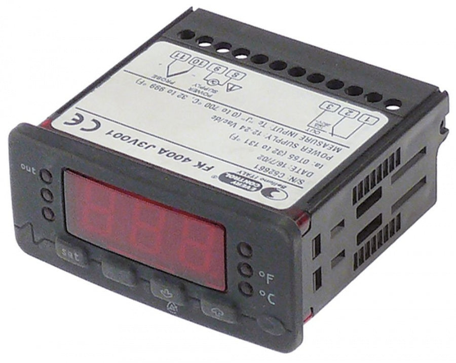 electronic controller EVERY CONTROL type FK400A 71x29mm 12/24V AC/DC TC/J 0 to +700°C