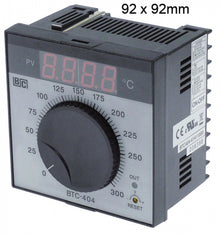 electronic controller BRAINCHILD type BTC404 model 41411000 0 up to +300°C 92x92mm 90-264V