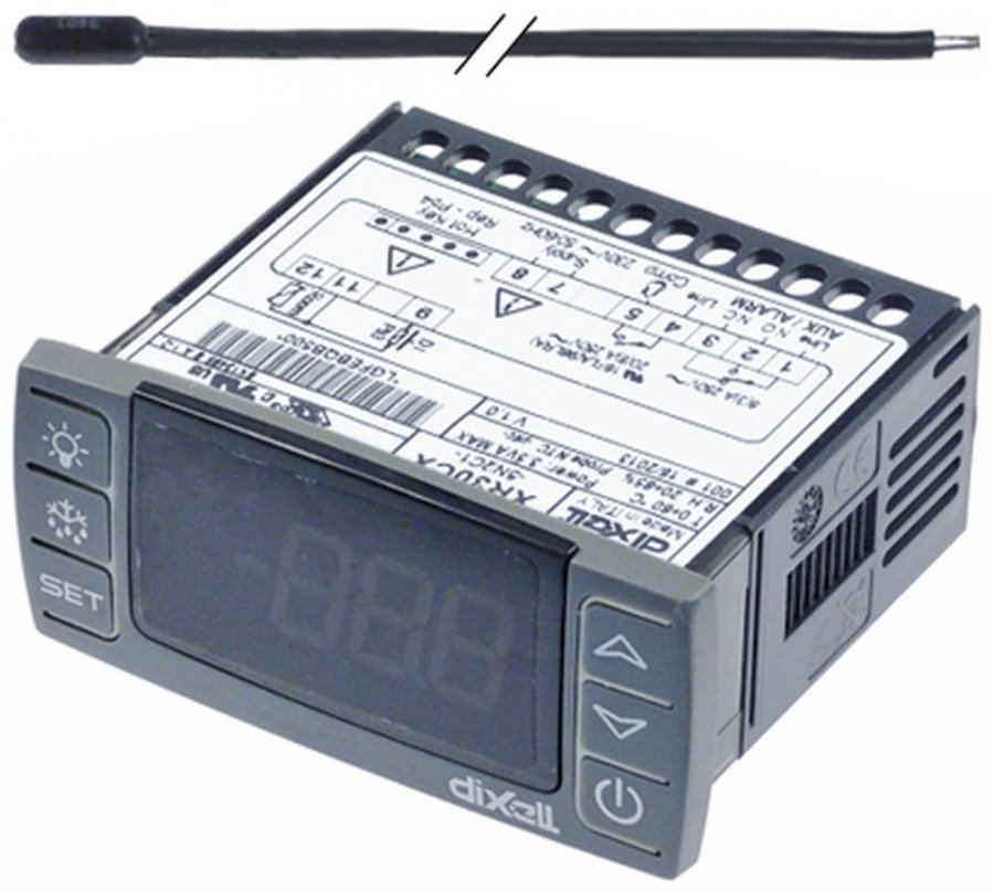 electronic controller kit DIXELL XR30CX-5N2C1 71x29mm 230 V voltage AC NTC/PTC relay outputs 2