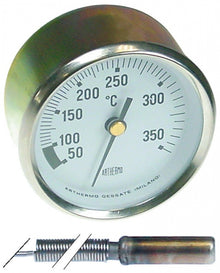 Termometru cuptor +50 +350°C, montare ø 60 mm, bulb ø 6 x 20 mm, capilar 1030 mm - 379855