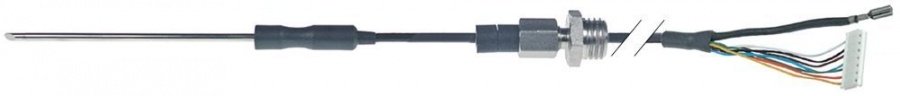 Sonda produs multipunct -40+250°C, tija ø 3x100 mm, maner ø 10x40 mm, cablu 2,2 m, Rational - 379871